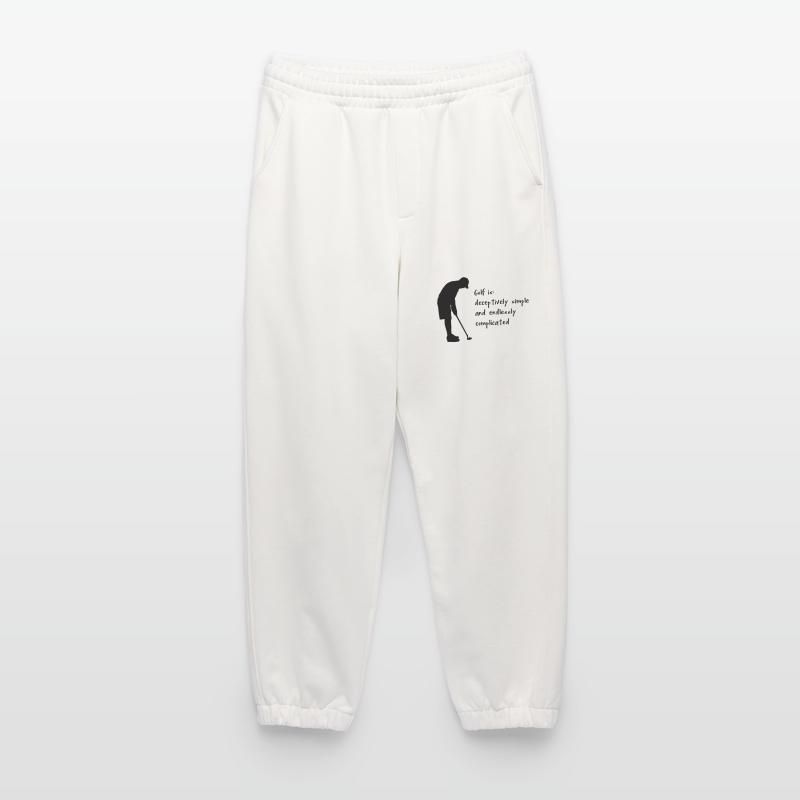 Golf Pantalon de jogging bio épais fabriqué en UE