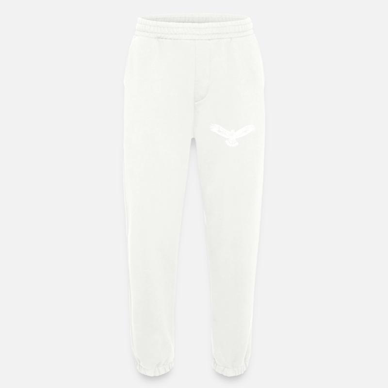 Eagle - Heavyweight Jogging Pants - made by SPREAD  - OFF WHITE