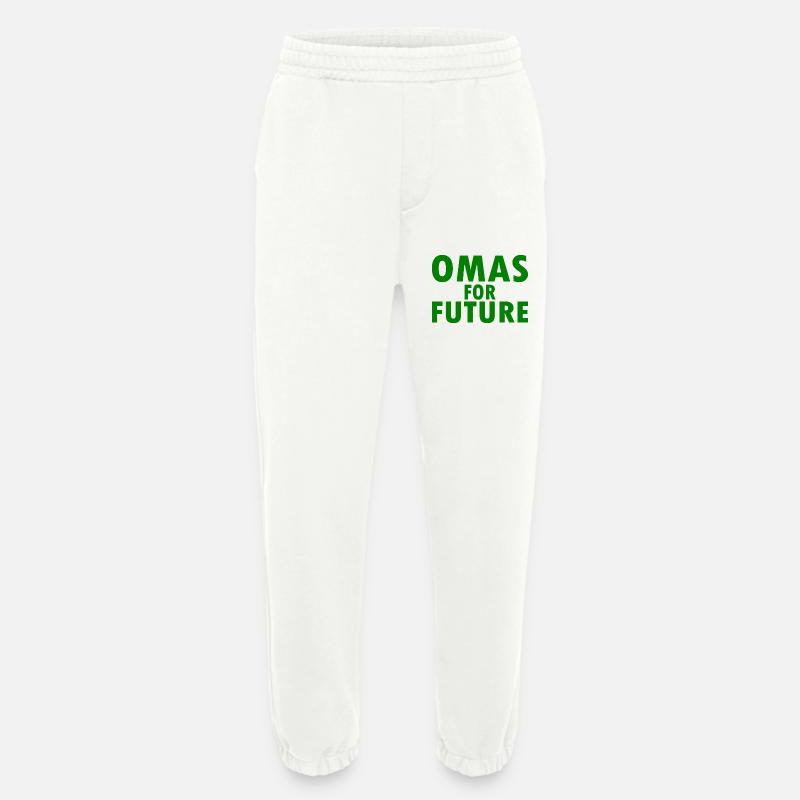 Omas for future - Heavyweight Jogginghose - made by SPREAD  - OFF WHITE
