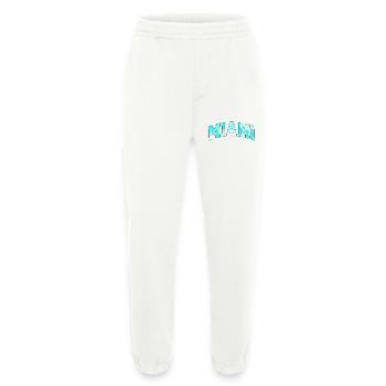 Miami-Logo: College-Design mit tropischem Flair - Heavyweight Jogginghose - made by SPREAD  - OFF WHITE - Vorne