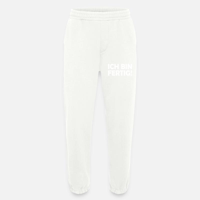 Ich bin fertig - Heavyweight Jogginghose - made by SPREAD  - OFF WHITE