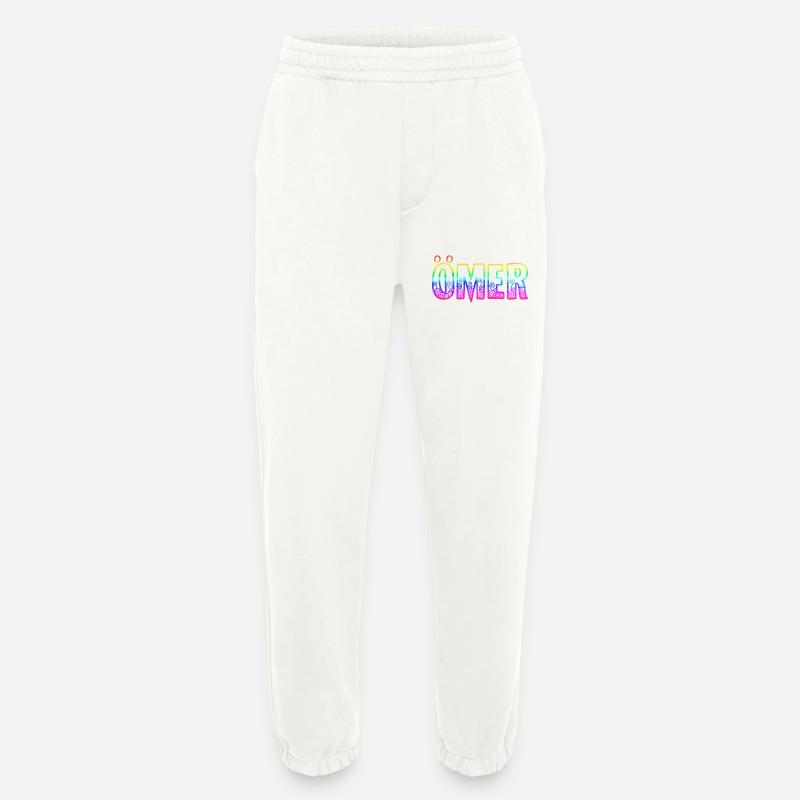 ömer rs regenbogen - Heavyweight Jogginghose - made by SPREAD - OFF WHITE