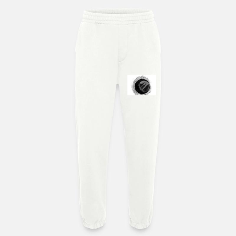 Final eclipse - Heavyweight Jogging Pants - made by SPREAD  - OFF WHITE