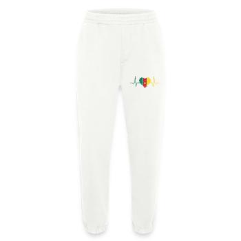 Kamerun Herzschlag - Heavyweight Jogginghose - made by SPREAD  - OFF WHITE - Vorne