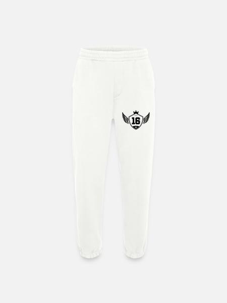 16 wappen krone - Heavyweight Jogginghose - made by SPREAD  - OFF WHITE