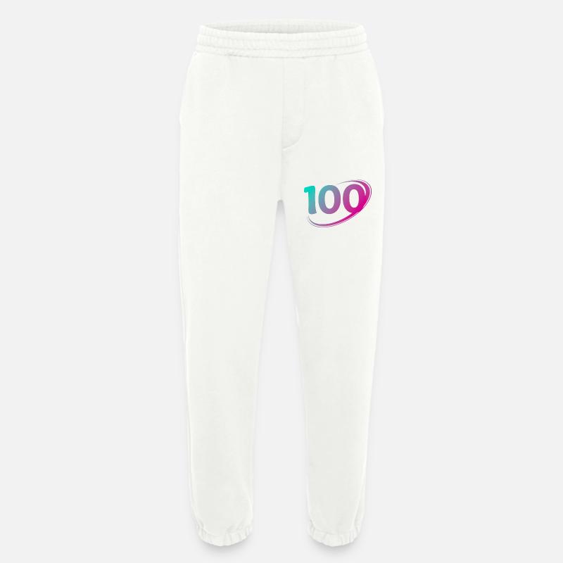 Nummer 100 Mehrfarbig - Heavyweight Jogginghose - made by SPREAD  - OFF WHITE