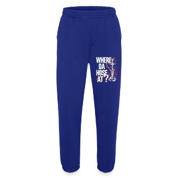 Fun hookah look for fans - Heavyweight Jogging Pants - made by SPREAD  - Iconic Blue - Front