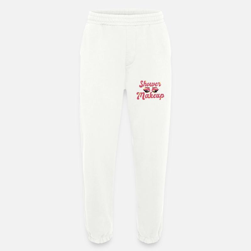 Dusch-Make-up - Heavyweight Jogginghose - made by SPREAD  - OFF WHITE