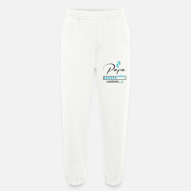 Papa 2025 loading - Heavyweight Jogging Pants - made by SPREAD  - OFF WHITE