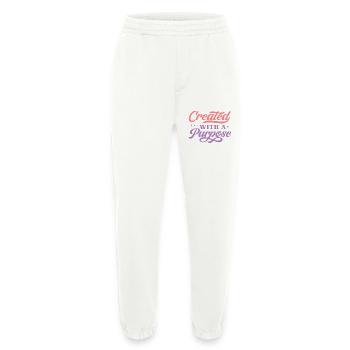 Created With A Purpose - Heavyweight Jogginghose - made by SPREAD  - OFF WHITE - Vorne