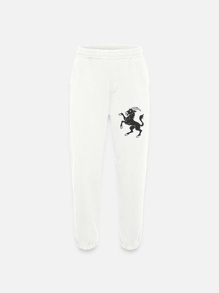 Hälsinge goat - Heavyweight Jogging Pants - made by SPREAD - OFF WHITE