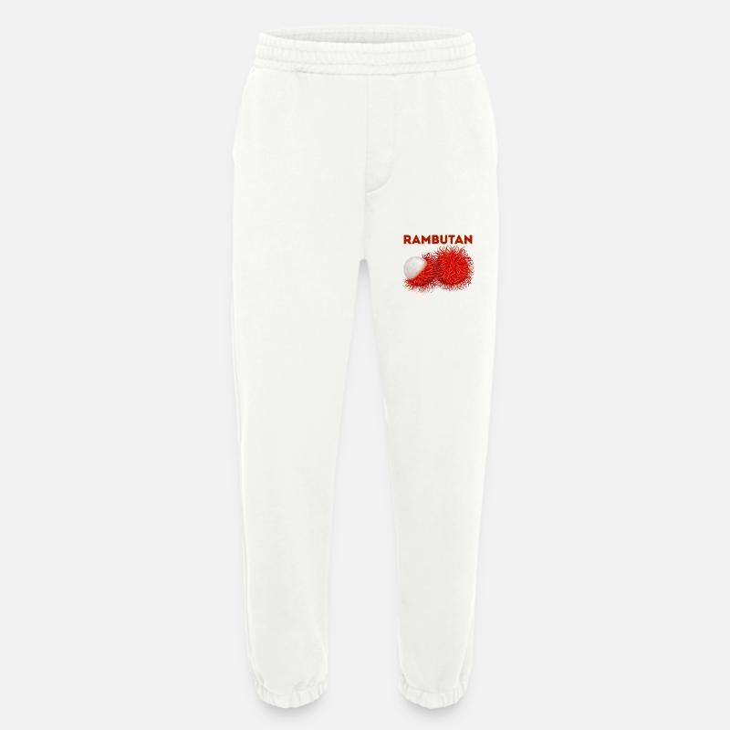 INDONET Rambutan - Heavyweight Jogginghose - made by SPREAD  - OFF WHITE