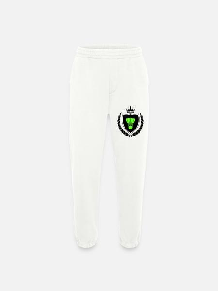 wappen badminton - Heavyweight Jogginghose - made by SPREAD - OFF WHITE