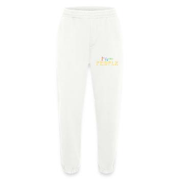 Ich versuche, Menschen zu mögen - Heavyweight Jogginghose - made by SPREAD  - OFF WHITE - Vorne