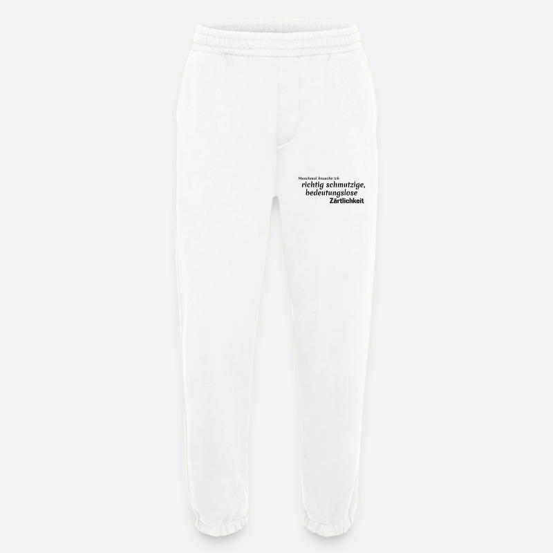bedeutungslose Zärtlichkeit - Heavyweight Jogginghose - made by SPREAD  - OFF WHITE