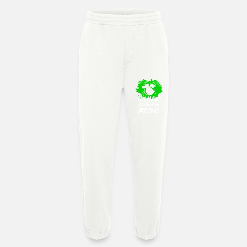 Drums - Heavyweight Jogginghose - made by SPREAD  - OFF WHITE