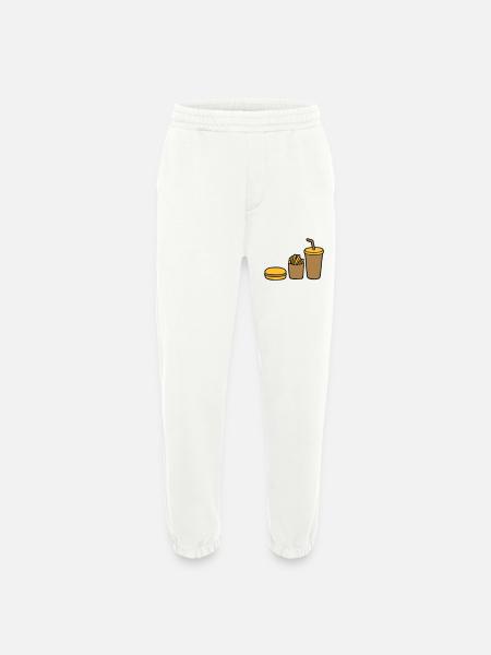 Burger Fries Cola - Heavyweight Jogging Pants - made by SPREAD  - OFF WHITE