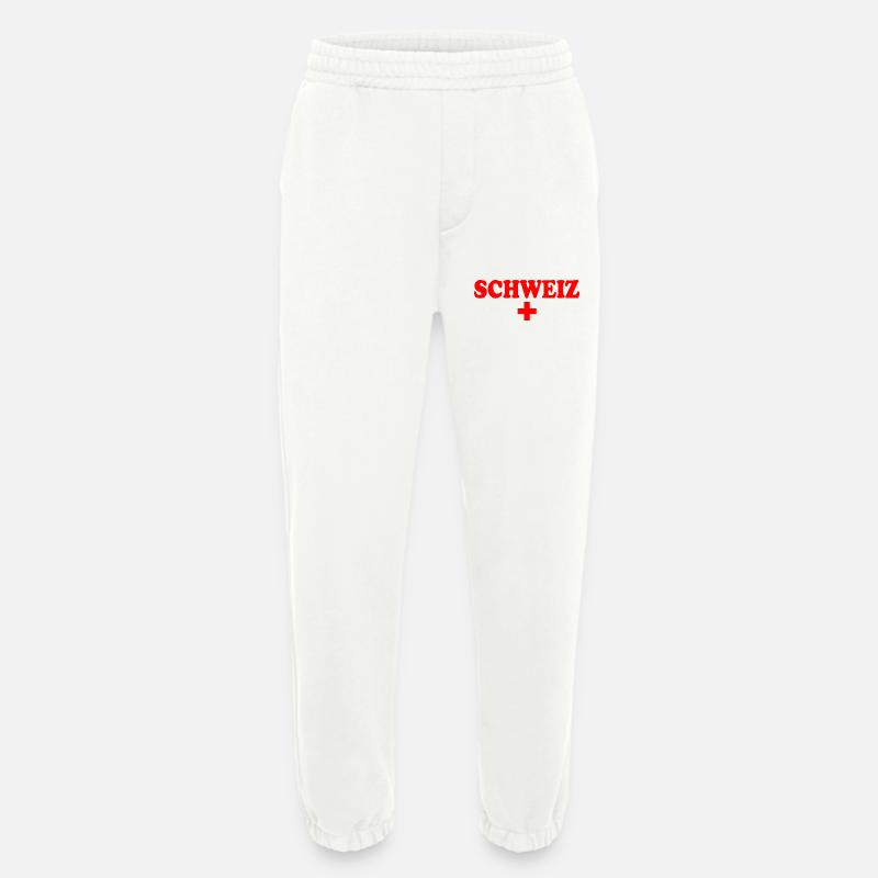 Schweiz - Heavyweight Jogginghose - made by SPREAD  - OFF WHITE