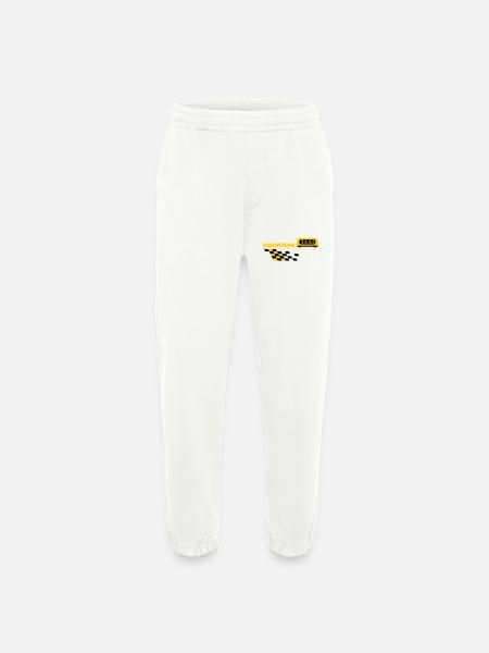 Taxi driver - Heavyweight Jogging Pants - made by SPREAD - OFF WHITE