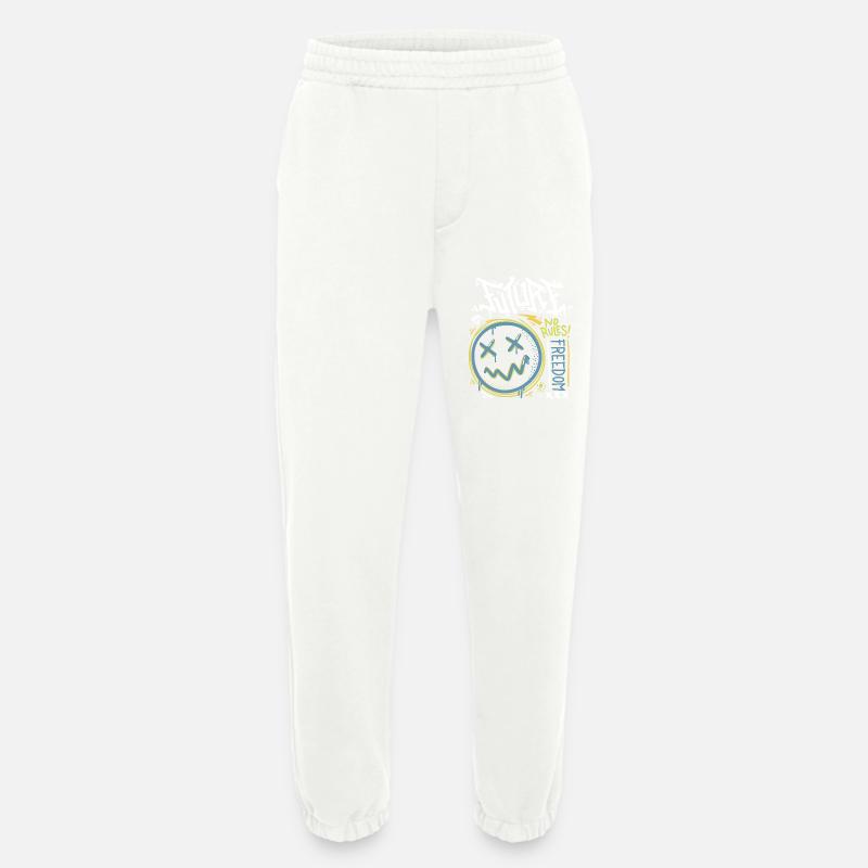 Futur Pas de règles - Pantalon de jogging bio épais fabriqué en UE - OFF WHITE