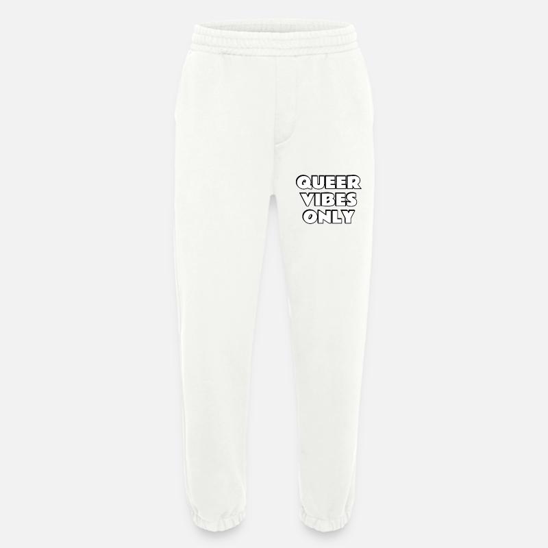 Nur queere Vibes - Heavyweight Jogginghose - made by SPREAD  - OFF WHITE