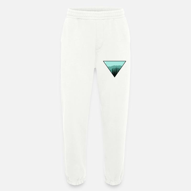 Baum Wald Dreieck Geschenk - Heavyweight Jogginghose - made by SPREAD - OFF WHITE