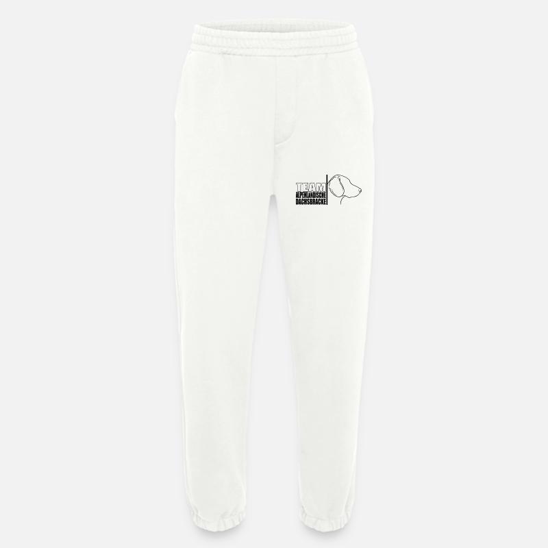 TEAM Alpenländische Dachsbracke Jagdhunde Wilsigns - Heavyweight Jogginghose - made by SPREAD  - OFF WHITE