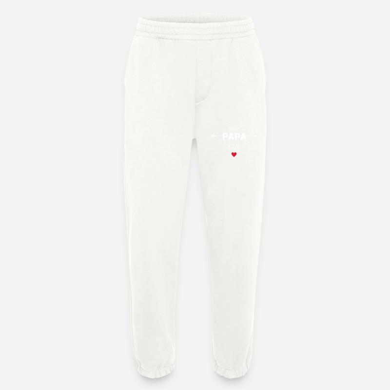 Werdender Papa 2025 - Heavyweight Jogginghose - made by SPREAD  - OFF WHITE