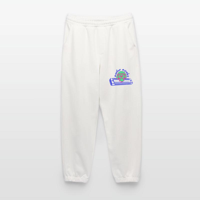 lively monika dancing on the harmonica Heavyweight Jogging Pants - made by SPREAD 