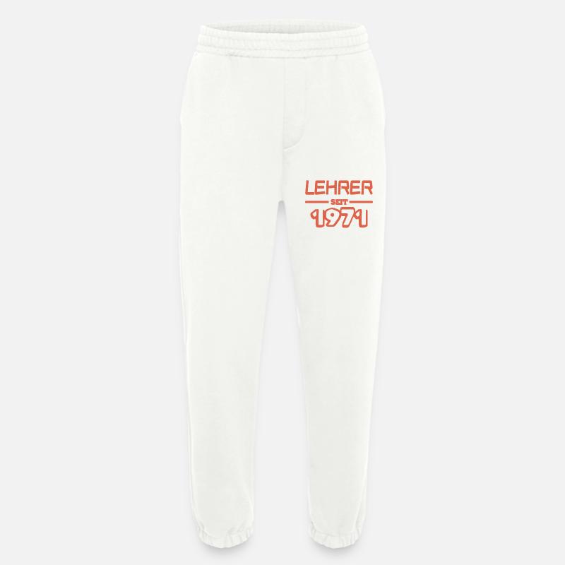 Lehrer Lehrerin 1971 - Heavyweight Jogginghose - made by SPREAD - OFF WHITE