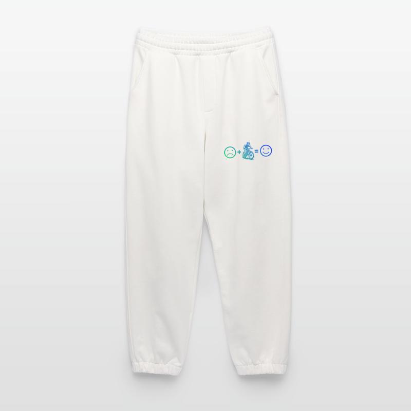 Conception simple et intemporelle du VTT Pantalon de jogging bio épais fabriqué en UE