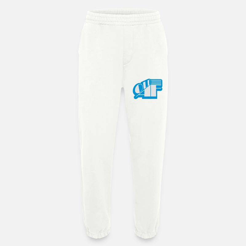 old AF Text Logo - Heavyweight Jogginghose - made by SPREAD  - OFF WHITE