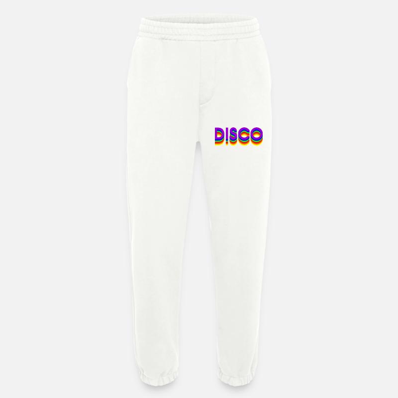 80er DISCO DANCE - Heavyweight Jogginghose - made by SPREAD  - OFF WHITE