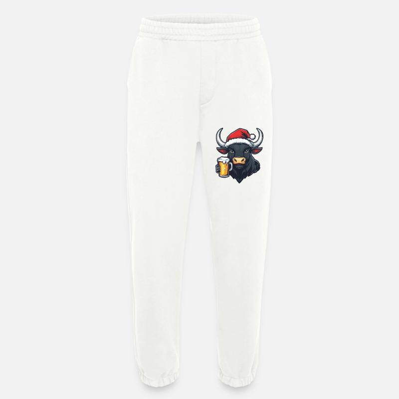 Stier Weihnachten Bier - Heavyweight Jogginghose - made by SPREAD  - OFF WHITE