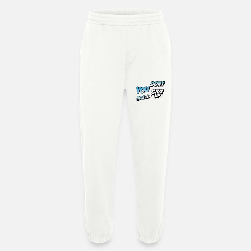Gebt nicht auf oder ja - Heavyweight Jogginghose - made by SPREAD  - OFF WHITE