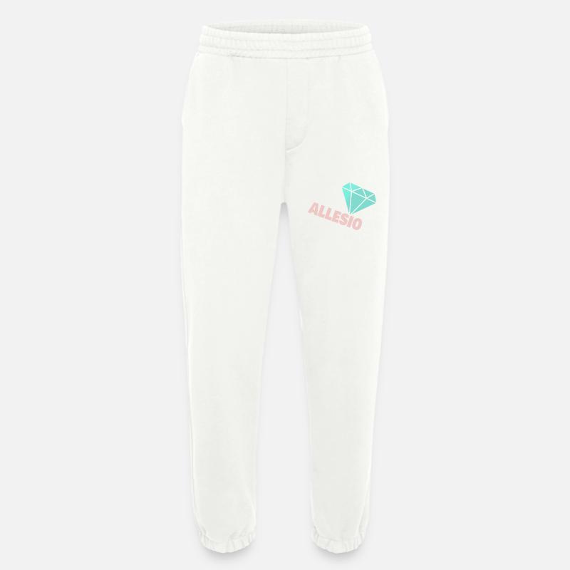 Gift for Allesio - Heavyweight Jogging Pants - made by SPREAD - OFF WHITE