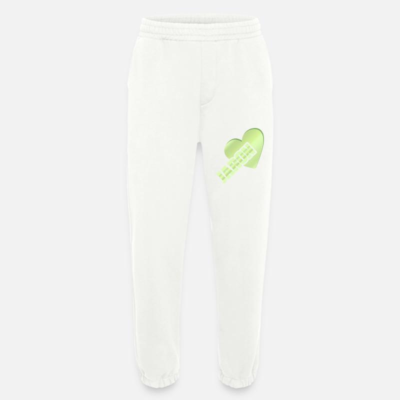 Gift for Jaron - Heavyweight Jogging Pants - made by SPREAD - OFF WHITE