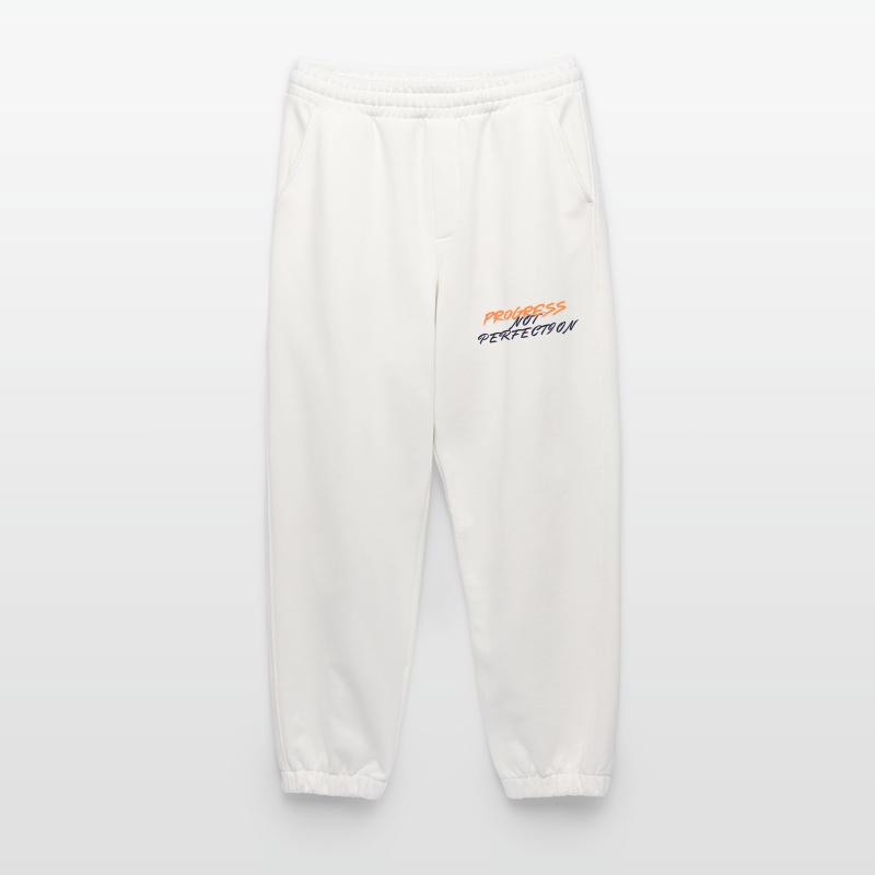 Le progrès, pas la perfection ! Pantalon de jogging bio épais fabriqué en UE