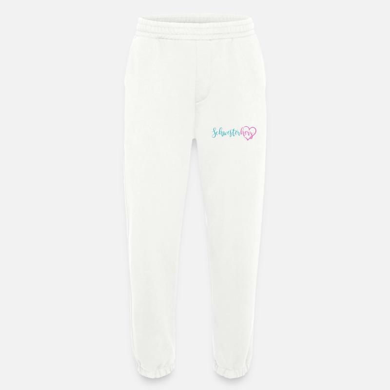 Schwesterherz - Heavyweight Jogginghose - made by SPREAD  - OFF WHITE