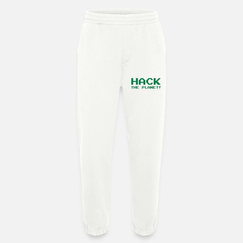 Hack the Planet ! - Heavyweight Jogginghose - made by SPREAD  - OFF WHITE