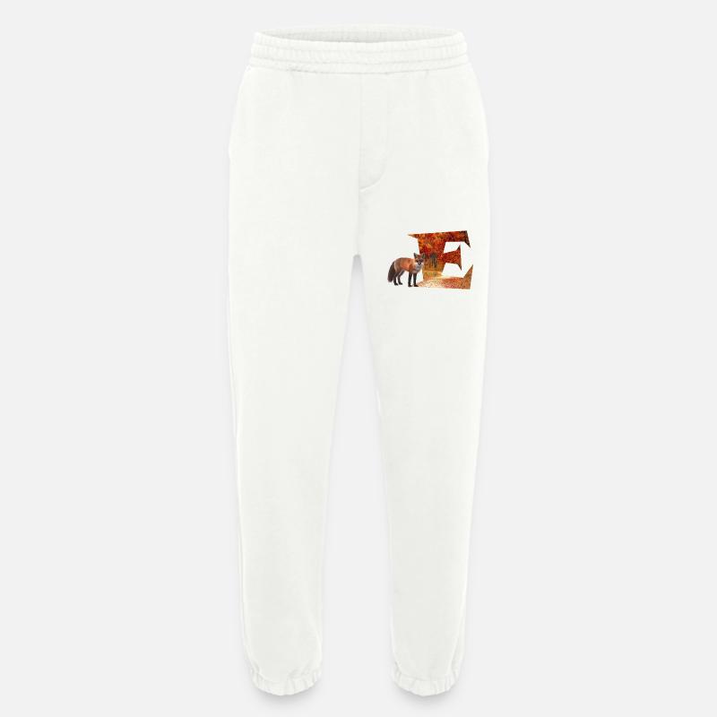 e herbstwald mit fuchs - Heavyweight Jogginghose - made by SPREAD  - OFF WHITE