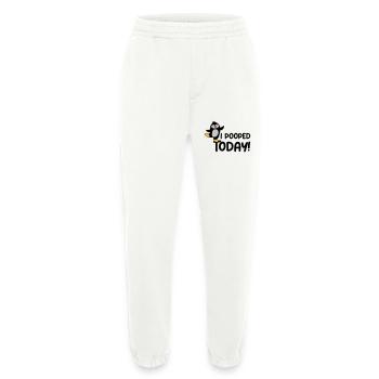 I pooped today Pinguin - Heavyweight Jogginghose - made by SPREAD  - OFF WHITE - Vorne
