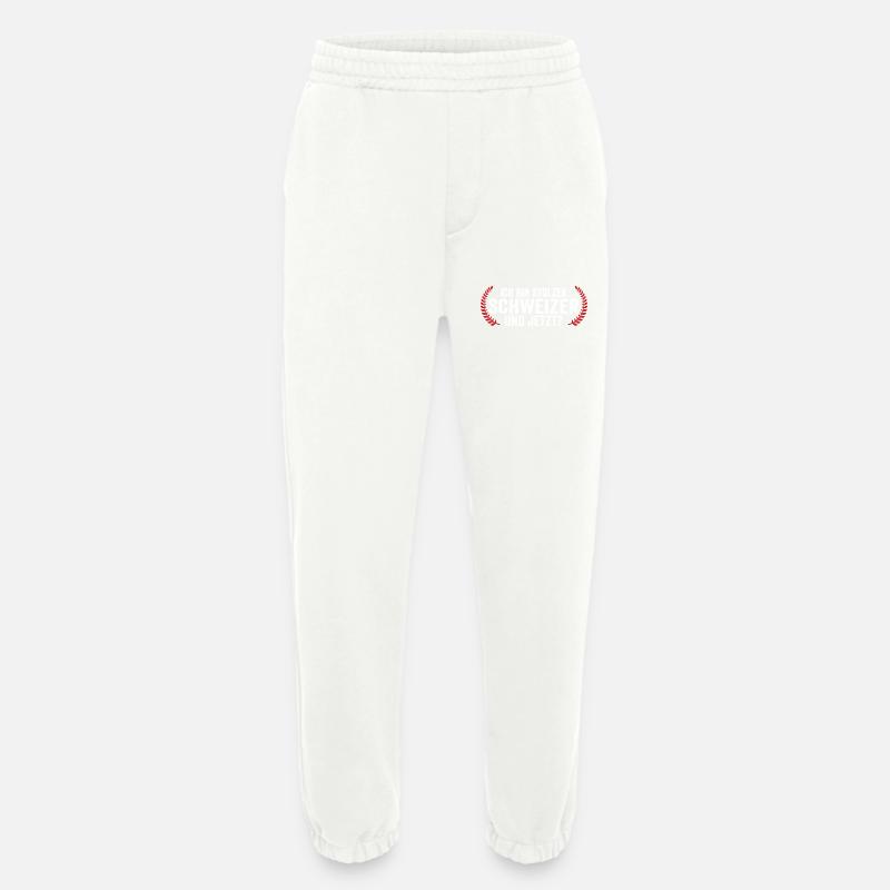 Schweizer Schweiz - Heavyweight Jogginghose - made by SPREAD  - OFF WHITE
