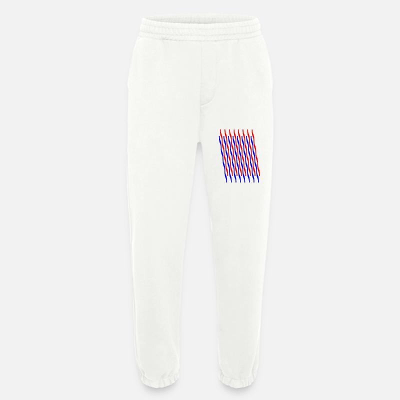 Zickzack 2 - Heavyweight Jogginghose - made by SPREAD  - OFF WHITE