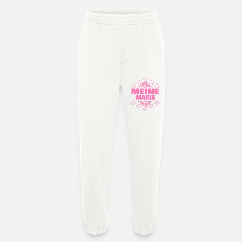 Marie - Heavyweight Jogginghose - made by SPREAD  - OFF WHITE