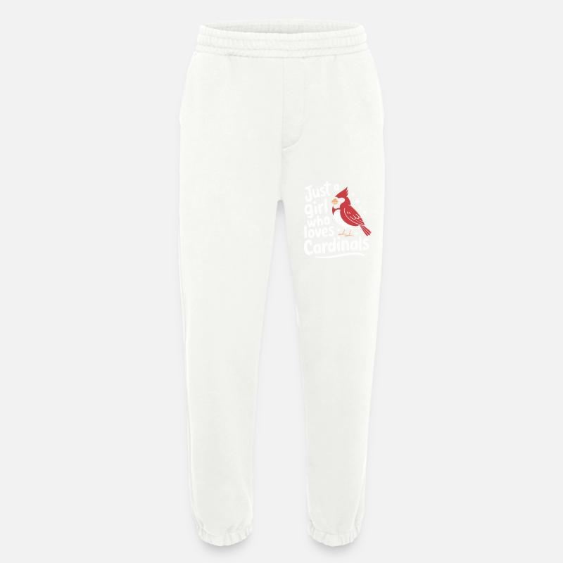 Kardinal Rotkardinal Vogel Roter Kardinal - Heavyweight Jogginghose - made by SPREAD - OFF WHITE