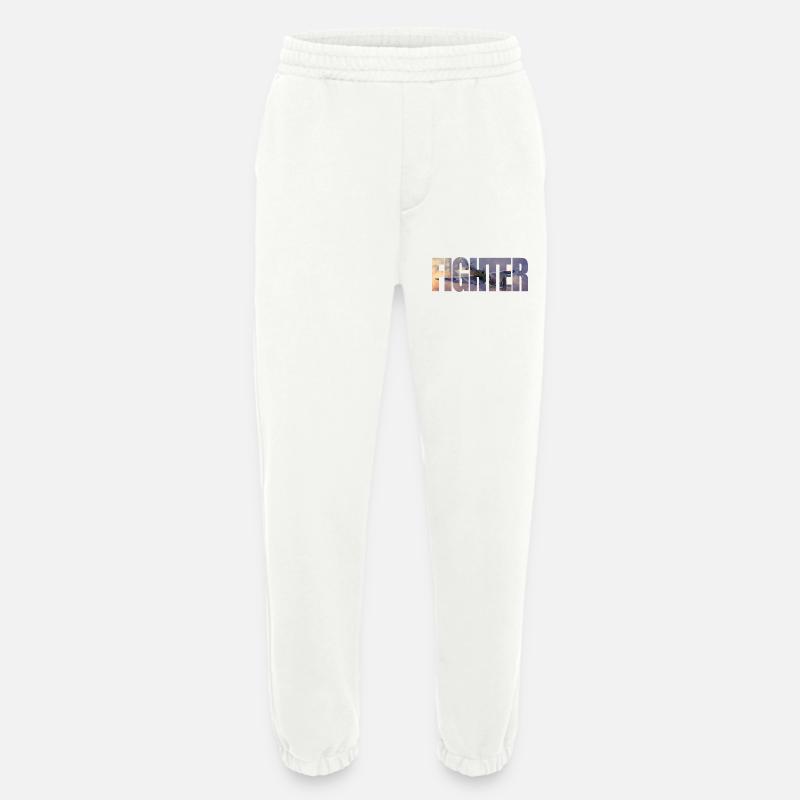 Fighter Spitfire - Heavyweight Jogginghose - made by SPREAD  - OFF WHITE