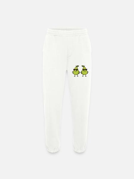 birne comic cool 2 - Heavyweight Jogginghose - made by SPREAD  - OFF WHITE