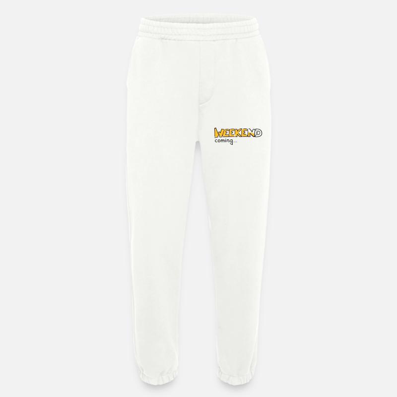 Weekend - Heavyweight Jogginghose - made by SPREAD  - OFF WHITE
