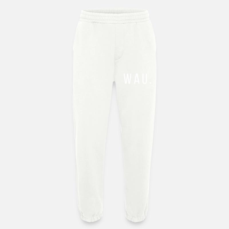 Quotes Wau LWBTFRQ - Heavyweight Jogginghose - made by SPREAD  - OFF WHITE